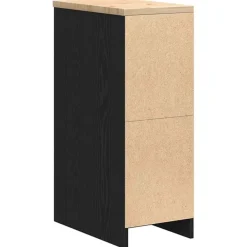 vidaXL Armario de almacenamiento para garaje 30x51x85 cm Negro Discount