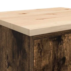 vidaXL Armario de almacenamiento para garaje 60x51x85 cm Roble ahumado Online