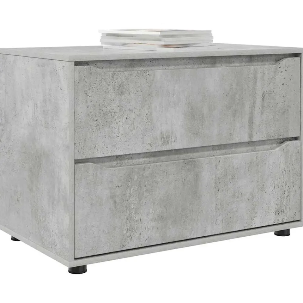vidaXL Armario de almacenamiento Gris Concreto 80 x 48 x 57 cm Gris hormigón Sale