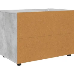 vidaXL Armario de almacenamiento Gris Concreto 80 x 48 x 57 cm Gris hormigón Sale