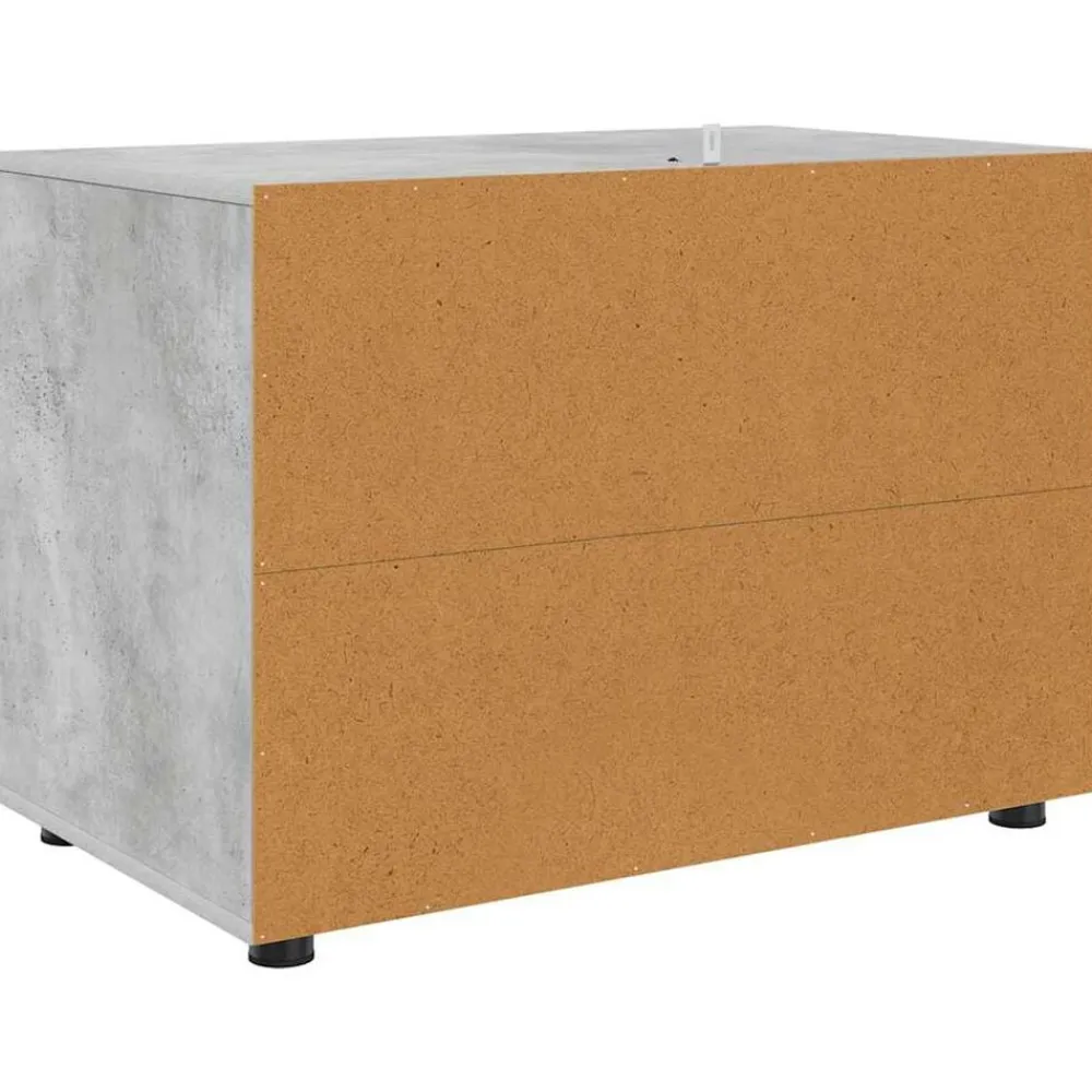 vidaXL Armario de almacenamiento Gris Concreto 80 x 48 x 57 cm Gris hormigón Sale