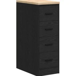 vidaXL Armario de almacenamiento para garaje 30x51x85 cm Negro Online