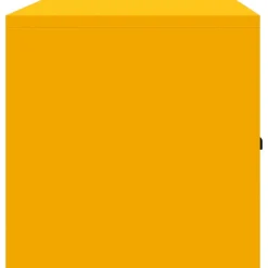vidaXL Armario de almacenamiento 90 x 40 x 40 cm Amarillo mostaza Online