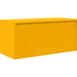 vidaXL Armario de almacenamiento 90 x 40 x 40 cm Amarillo mostaza Online