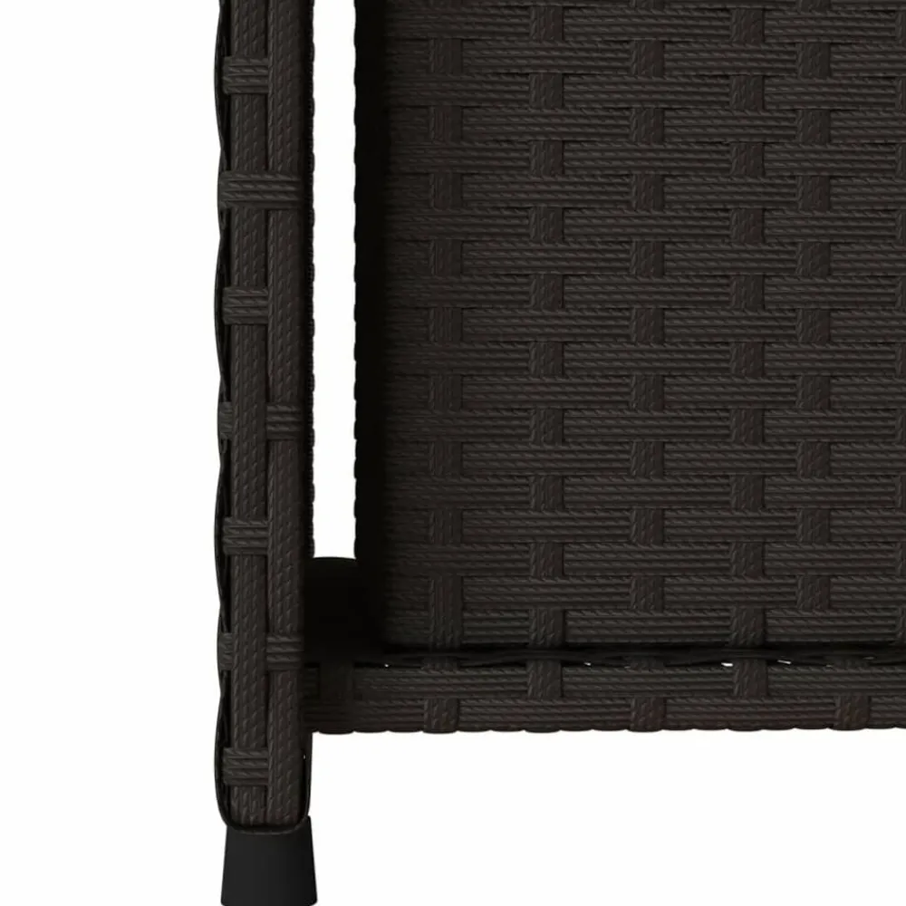 vidaXL Muebles De Jardín-Armario de almacenaje de jardín ratán PE 50x55x115 cm