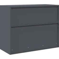 vidaXL Armario de almacenamiento 90 x 40 x 70 cm Acero Antracita Discount