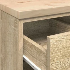 vidaXL Almacenamiento Industrial-Armario de almacenamiento para garaje 30x51x85 cm