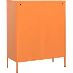 vidaXL Armarios Y Almacenamiento-Armario de almacenamiento acero 80x35x101,5 cm