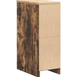 vidaXL Armario de almacenamiento para garaje 30x51x85 cm Roble ahumado New