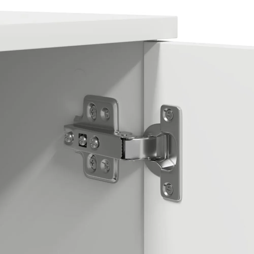 vidaXL Armario de almacenamiento 2 pcs 127 x 41 x 40 cm White Outlet