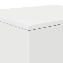 vidaXL Armario de almacenamiento 2 pcs 127 x 41 x 40 cm White Outlet