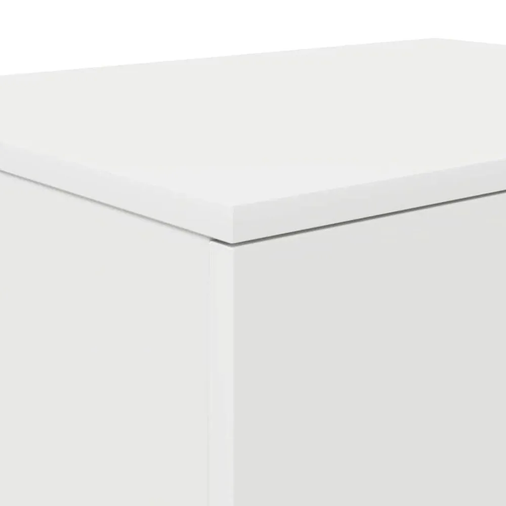 vidaXL Armario de almacenamiento 2 pcs 127 x 41 x 40 cm White Outlet
