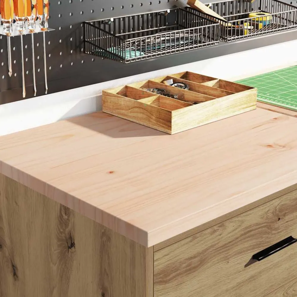 vidaXL Armario de almacenamiento para garaje Roble Artesano 60x51x85cm artisian oak Sale