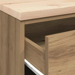 vidaXL Armario de almacenamiento para garaje Roble Artesano 60x51x85cm artisian oak Sale