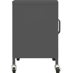 vidaXL Armario de almacenamiento acero gris 60x35x56 cm Antracita Clearance