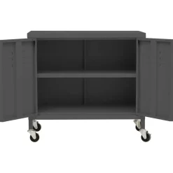 vidaXL Armario de almacenamiento acero gris 60x35x56 cm Antracita Clearance