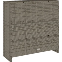 vidaXL Armario de almacenamiento 100 x 36 x 102 cm Ratán Gris Hot