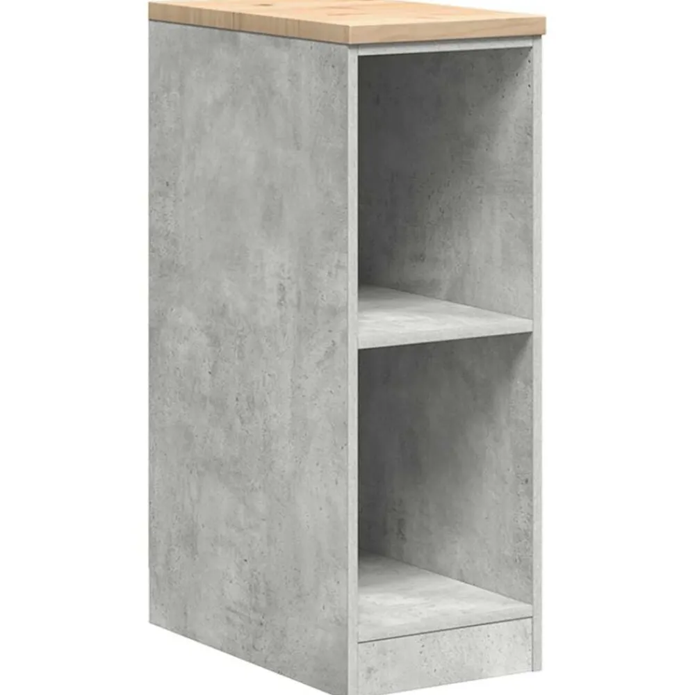 vidaXL Armario de almacenamiento para garaje Roble Sonoma 30x51x85 cm Gris hormigón Hot