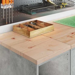 vidaXL Armario de almacenamiento para garaje Roble Sonoma 30x51x85 cm Gris hormigón Hot