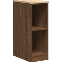 vidaXL Armario de almacenamiento para garaje roble marrón 30x51x85 cm Marr&oacute;n roble Best