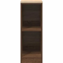vidaXL Armario de almacenamiento para garaje roble marrón 30x51x85 cm Marr&oacute;n roble Best
