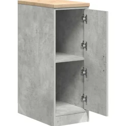 vidaXL Almacenamiento Industrial-Armario de almacenamiento para garaje Roble Sonoma 30x51x85 cm