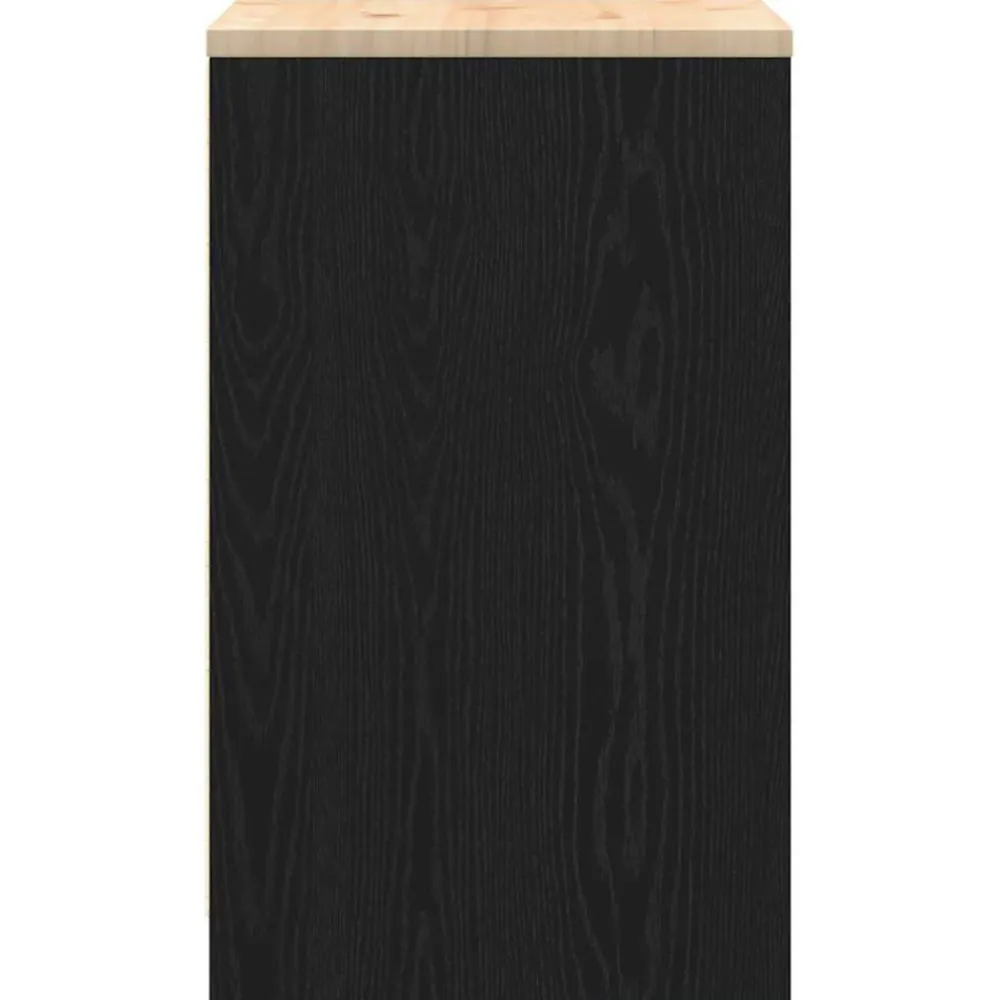 vidaXL Armario de almacenamiento para garaje 60x51x85 cm Negro Discount