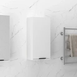 vidaXL Armario de baño de pared 32x20x67 cm Blanco Best