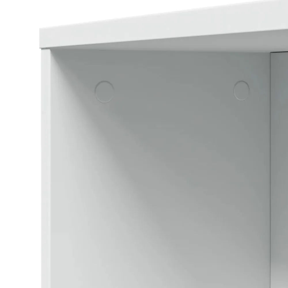 vidaXL Armarios Y Almacenamiento-Armario de baño estrecho con ruedas madera de ingeniería