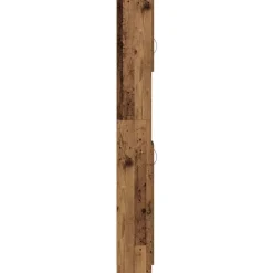 vidaXL Armario de baño madera de ingeniería madera vieja 32x25,5x190cm Madera antigua