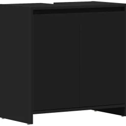 vidaXL Conjuntos De Muebles-Armario de baño madera contrachapada 60x33x61 cm