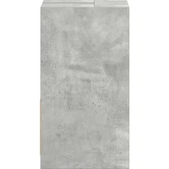 vidaXL Armario de baño madera contrachapada gris hormigón 60x33x61 cm Gris hormigón Sale