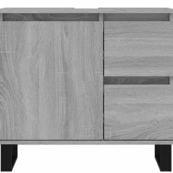vidaXL Conjuntos De Muebles-Armario de baño madera contrachapada 65x33x60 cm