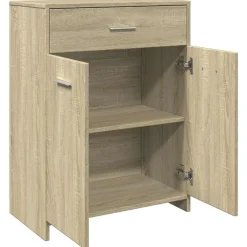 vidaXL Conjuntos De Muebles-Armario de baño madera contrachapada 60x33x80 cm