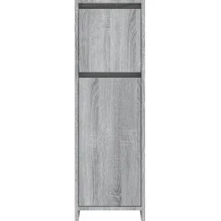 vidaXL Conjuntos De Muebles-Armario de baño madera contrachapada 30x30x95 cm