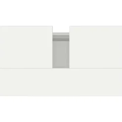 vidaXL Armario de baño madera de ingeniería blanco brillo 58x33x60 cm Blanco brillante Discount