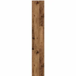 vidaXL Armario de baño madera de ingeniería envejecida 30x30x183,5 cm Madera antigua Outlet