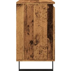 vidaXL Conjuntos De Muebles-Armario de baño madera de ingeniería envejecida 58x33x60 cm
