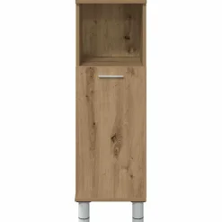 vidaXL Conjuntos De Muebles-Armario de baño madera contrachapada 30x30x95 cm