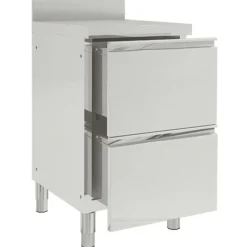 vidaXL Armario de cocina comercial con 2 cajones 50x60x96 cm Sale