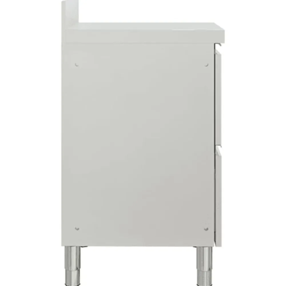 vidaXL Armario de cocina comercial con 2 cajones 50x60x96 cm Sale