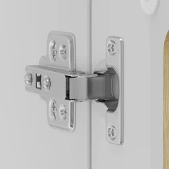 vidaXL Armarios Y Almacenamiento-Armario de cocina de pared con puerta de cristal 