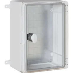 vidaXL Suministros Eléctricos-Armario de Control Gris 28 x 13 x 28 cm Plástico ABS