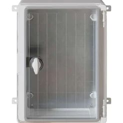 vidaXL Suministros Eléctricos-Armario de Control Gris 28 x 13 x 28 cm Plástico ABS