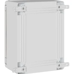 vidaXL Suministros Eléctricos-Armario de Control Gris 28 x 13 x 28 cm Plástico ABS