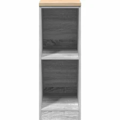 vidaXL Almacenamiento Industrial-Armario de garaje de madera maciza pino 30x51x85 cm