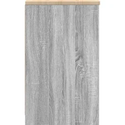 vidaXL Almacenamiento Industrial-Armario de garaje de madera maciza pino 30x51x85 cm