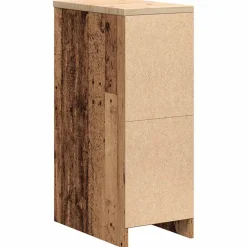 vidaXL Almacenamiento Industrial-Armario de garaje de madera vieja 30x51x85 cm