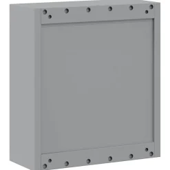 vidaXL Accesorios De Bricolaje-Armario de herramientas con estante y Gris 50 x 20 x 55 cm