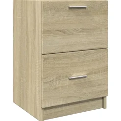 vidaXL Armario de lavabo madera de ingeniería 40x37x59 cm Roble Sonoma Online